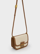 Charles & Ke*th - Charlot Canvas Crossbody Bag - Chocolate